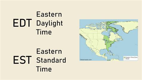 Daylight Saving Eastern Daylight Time (EDT) is a daylight savingsummer time zone, however during winter some places adjust time for one hour back and observe Eastern Standard Time (EST). . 10am edt to est